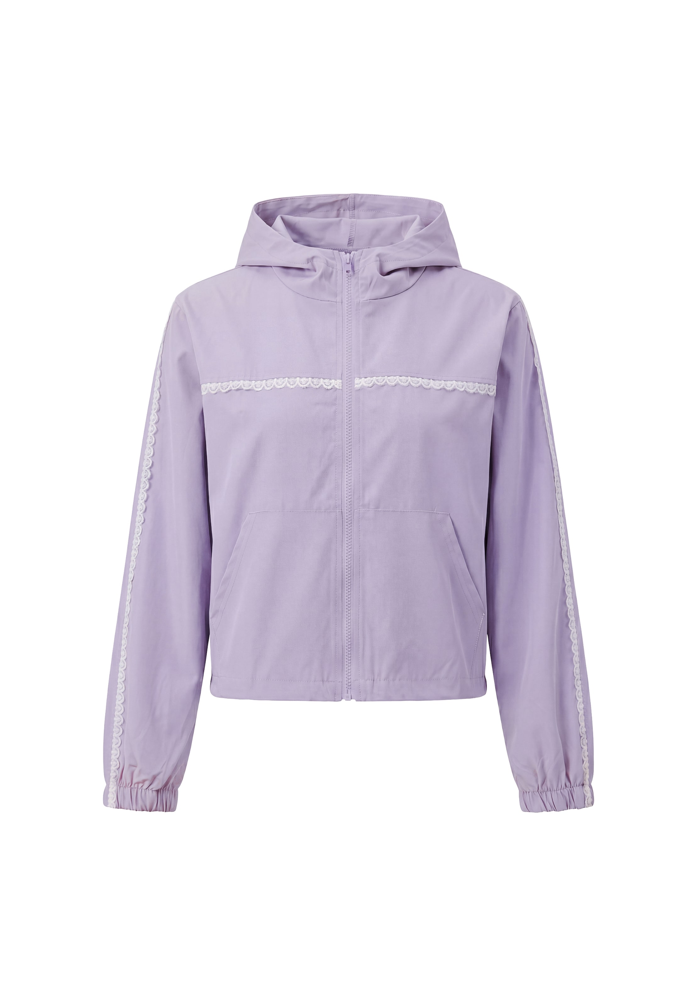 myMo ATHLSR Between-Season Jacket in Purple: front