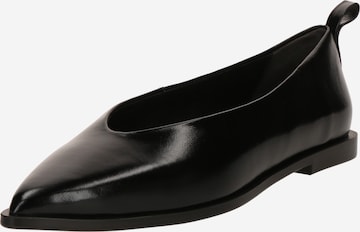 Ballerines NEWD en noir : devant