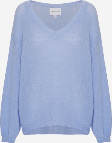 americandreams Oversizepullover 'Silja' in Blau: Vorderseite