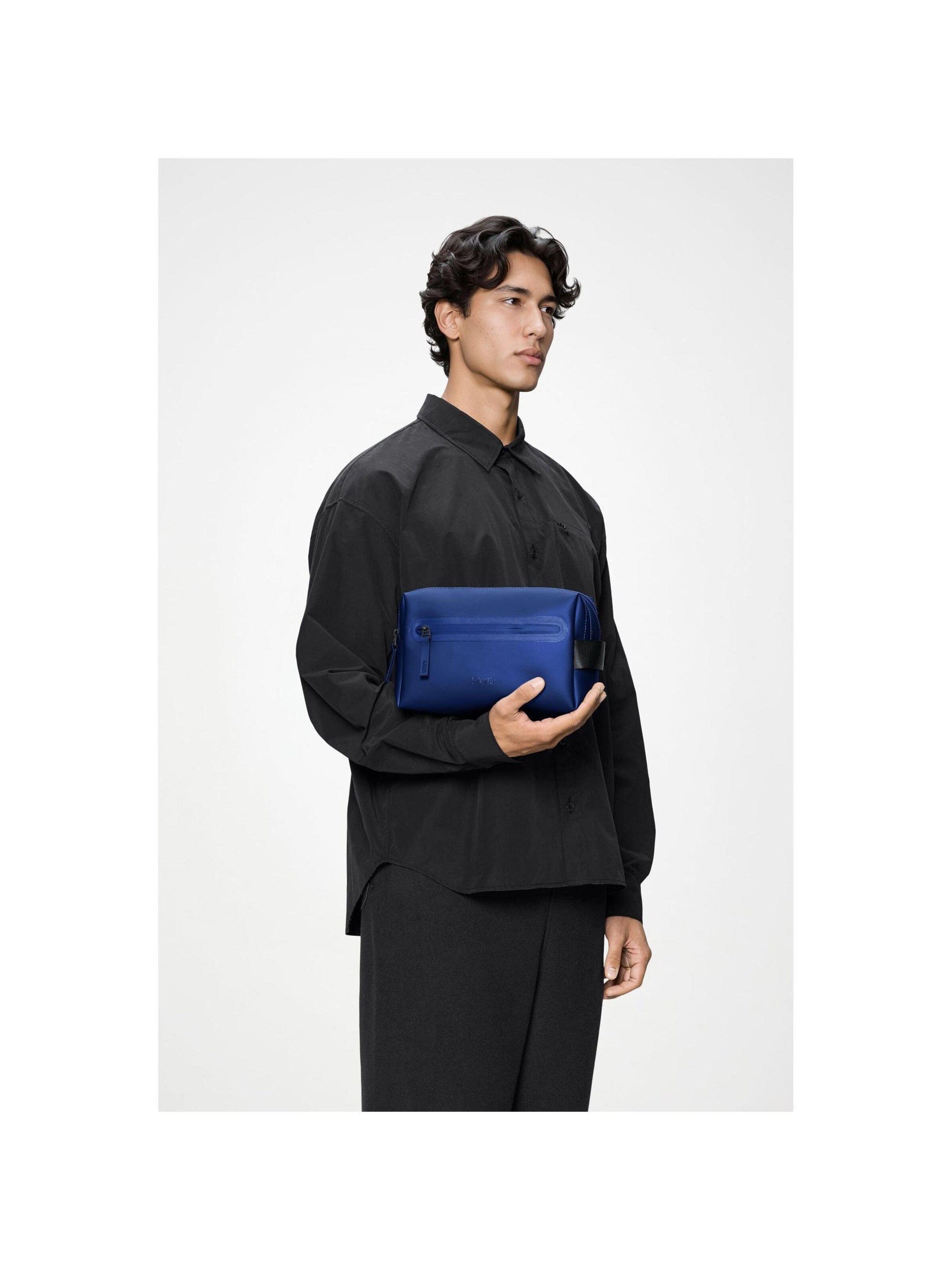 RAINS Toiletry Bag in Blue