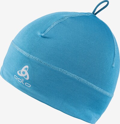 ODLO Athletic Hat 'POLYKNIT WARM ECO' in Blue / White, Item view