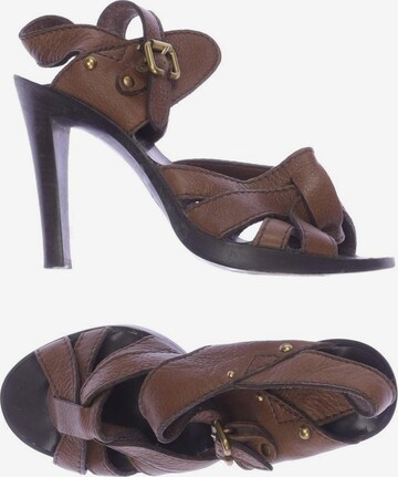 Chloé Sandals & High-Heeled Sandals in 39 in Brown: front