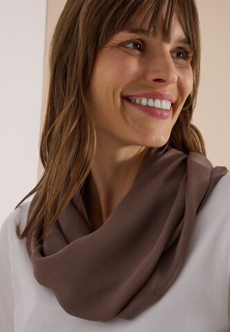 CECIL Loop-Schal in Unifarbe in Beige