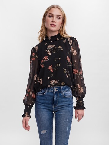 VERO MODA Bluse 'Smilla' in Schwarz: predná strana