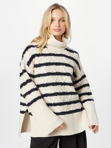 Samsøe Samsøe Sweater 'Kassandra' in White: front