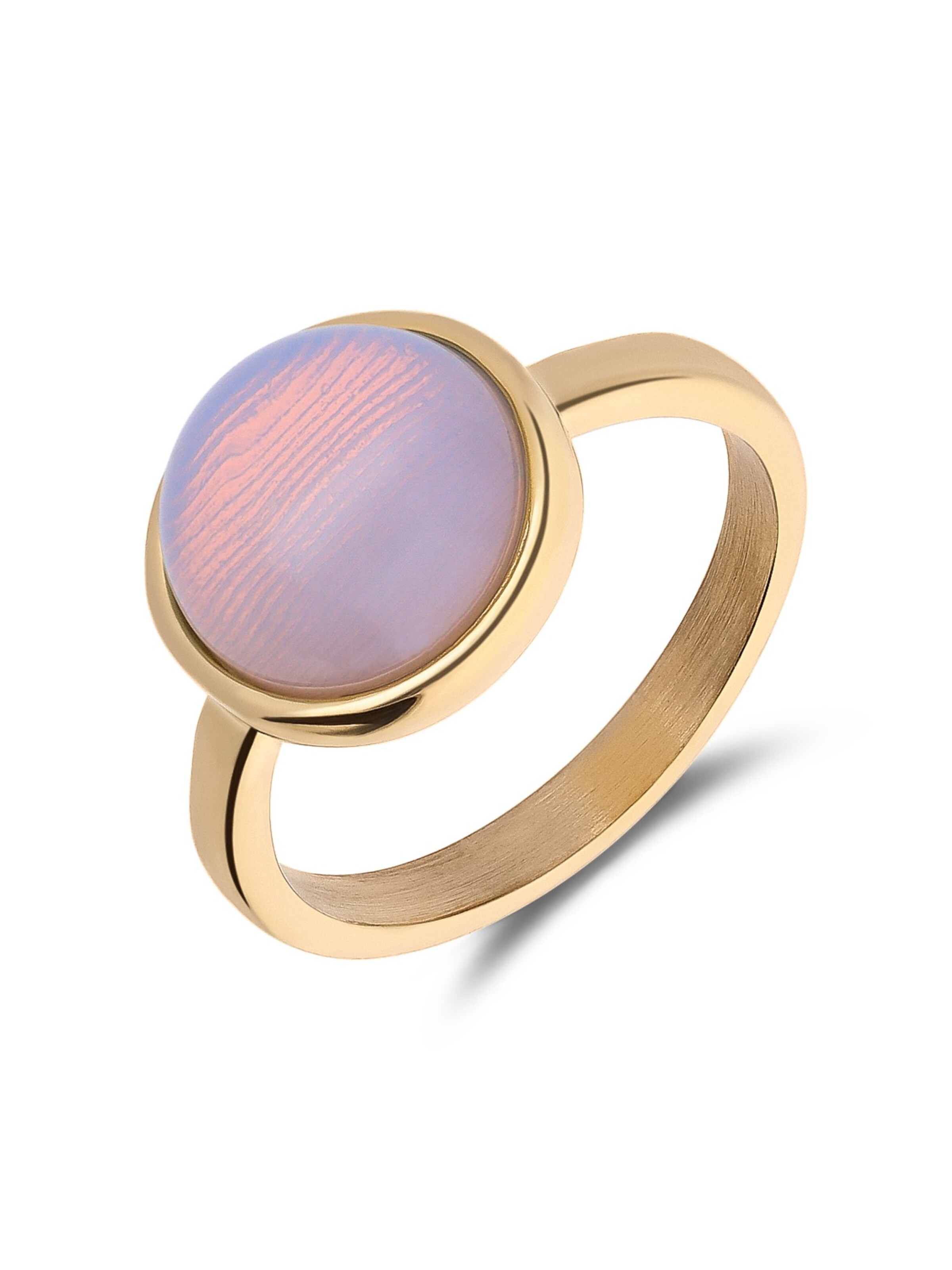 Lucardi Ringe in Gold: Vorderseite