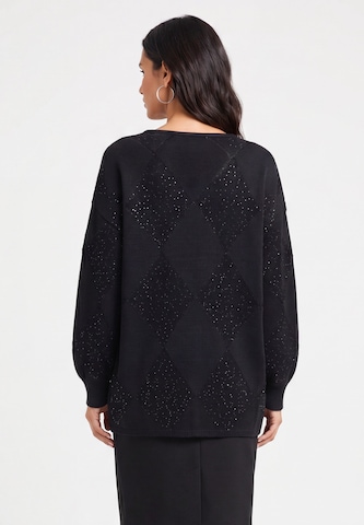 usha BLACK LABEL Trui in Zwart