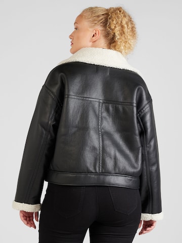 PIECES Curve Winter jacket 'JANELLE' in Black
