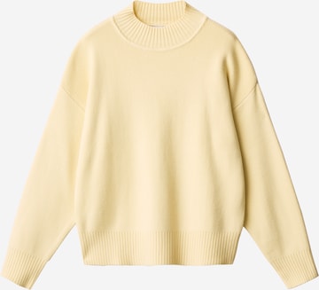 Pullover 'Rino' di MANGO in giallo: frontale