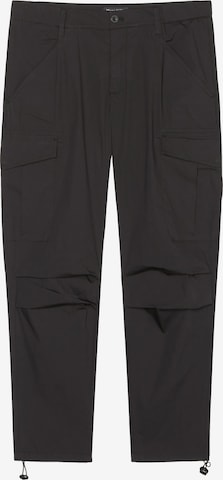 Marc O'Polo Loose fit Cargo Pants ' Belsbo' in Black: front
