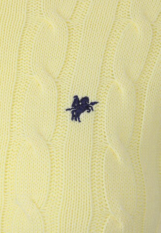 Pull-over 'ELISA' DENIM CULTURE en jaune