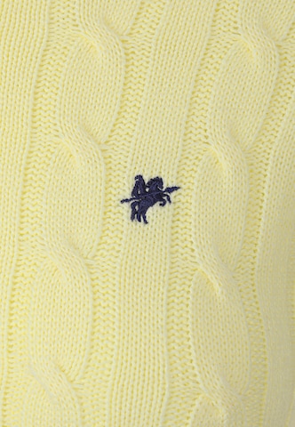 DENIM CULTURE Пуловер 'ELISA' в жълто