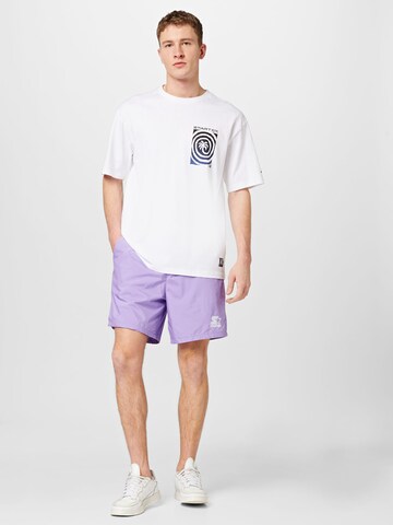 Starter Black Label Regular Badeshorts in Lila