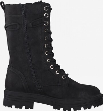 s.Oliver Lace-up boot in Black