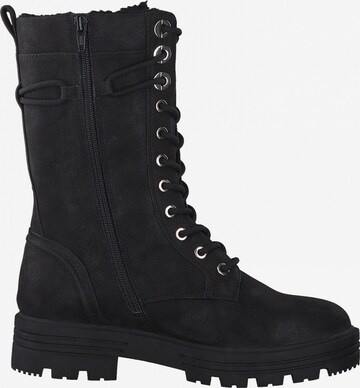 s.Oliver - Botas con cordones en negro