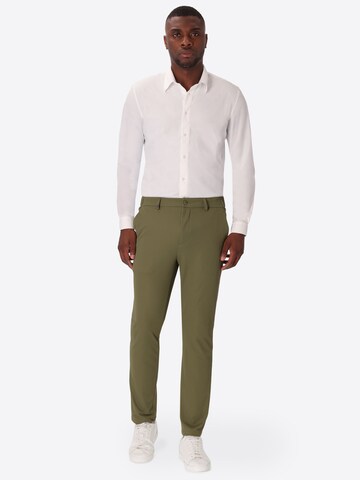 Distretto12 Regular Athletic Pants 'High-Perform12 Kos Leccio' in Green