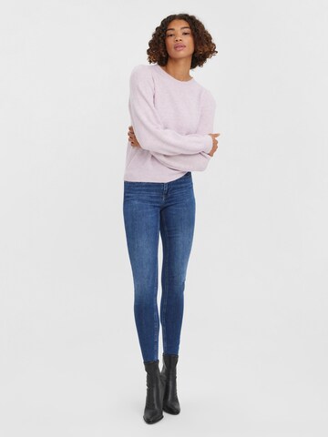 VERO MODA Pullover 'Leflile' in Lila