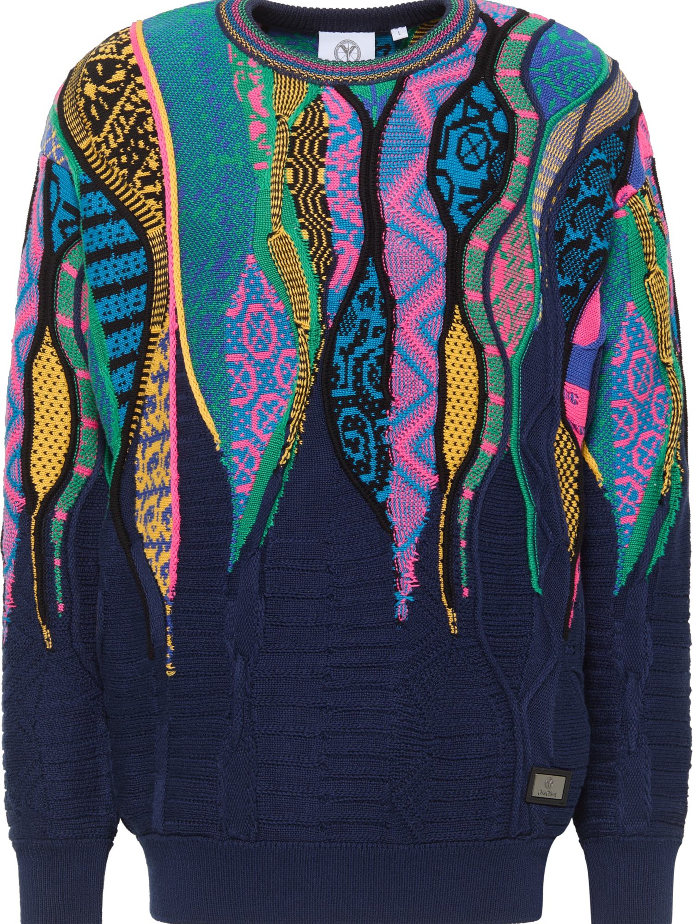 Pull-over ' di Nardo ' Carlo Colucci en bleu : devant