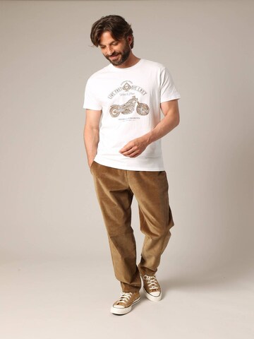 T-Shirt 'PARK' Deeluxe en blanc