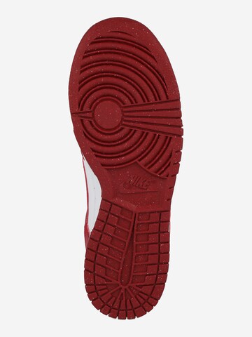 Baskets basses 'DUNK LOW NEXT NATURE' Nike Sportswear en rouge