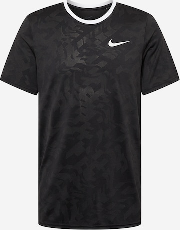 NIKE - Camiseta funcional en negro: frente