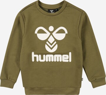 Hummel Athletic Sweatshirt 'Dos' in Green: front