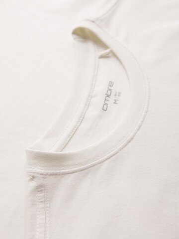 Ombre Shirt in Weiß