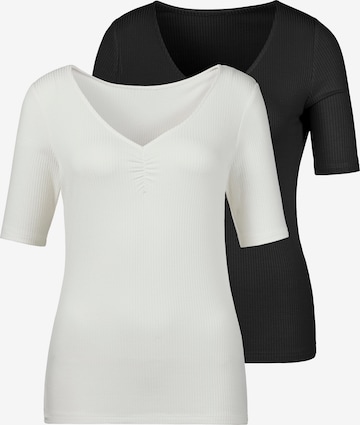 LASCANA Shirt in Black: front