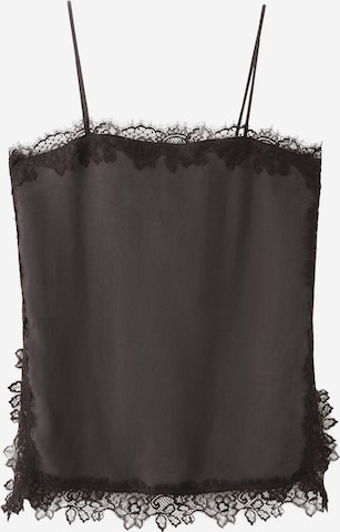 Top di MANGO in marrone: frontale