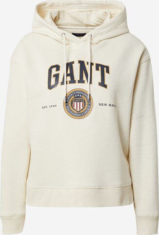 GANT Sweatshirt in Beige: front