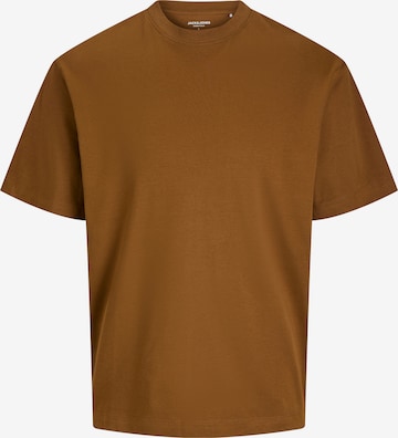 JACK & JONES Shirt 'JJEUrban Edge' in Brown: front