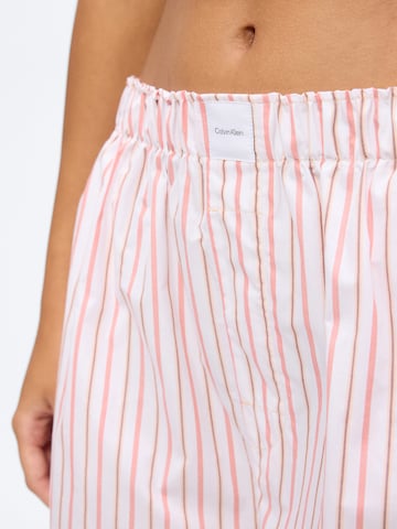 Pantaloncini da pigiama di Calvin Klein Underwear in arancione