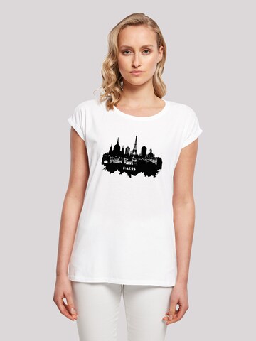 F4NT4STIC Shirt in Wit: voorkant