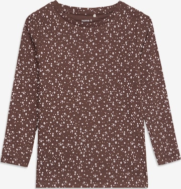 NAME IT - Camiseta en marrón: frente