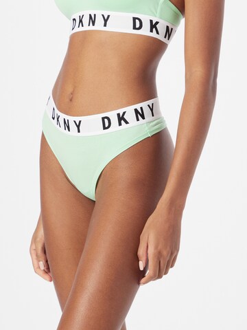 DKNY Intimates String bugyik - zöld: elől
