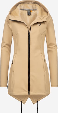 Veste de survêtement 'Wingi' Ragwear en beige : devant