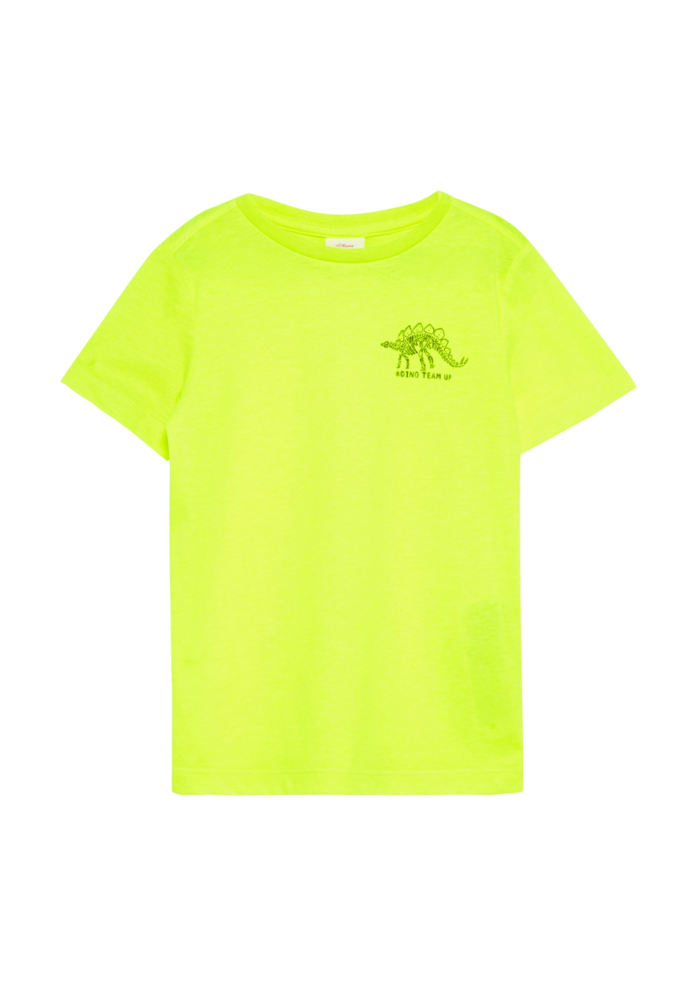 T-Shirt s.Oliver en jaune : devant