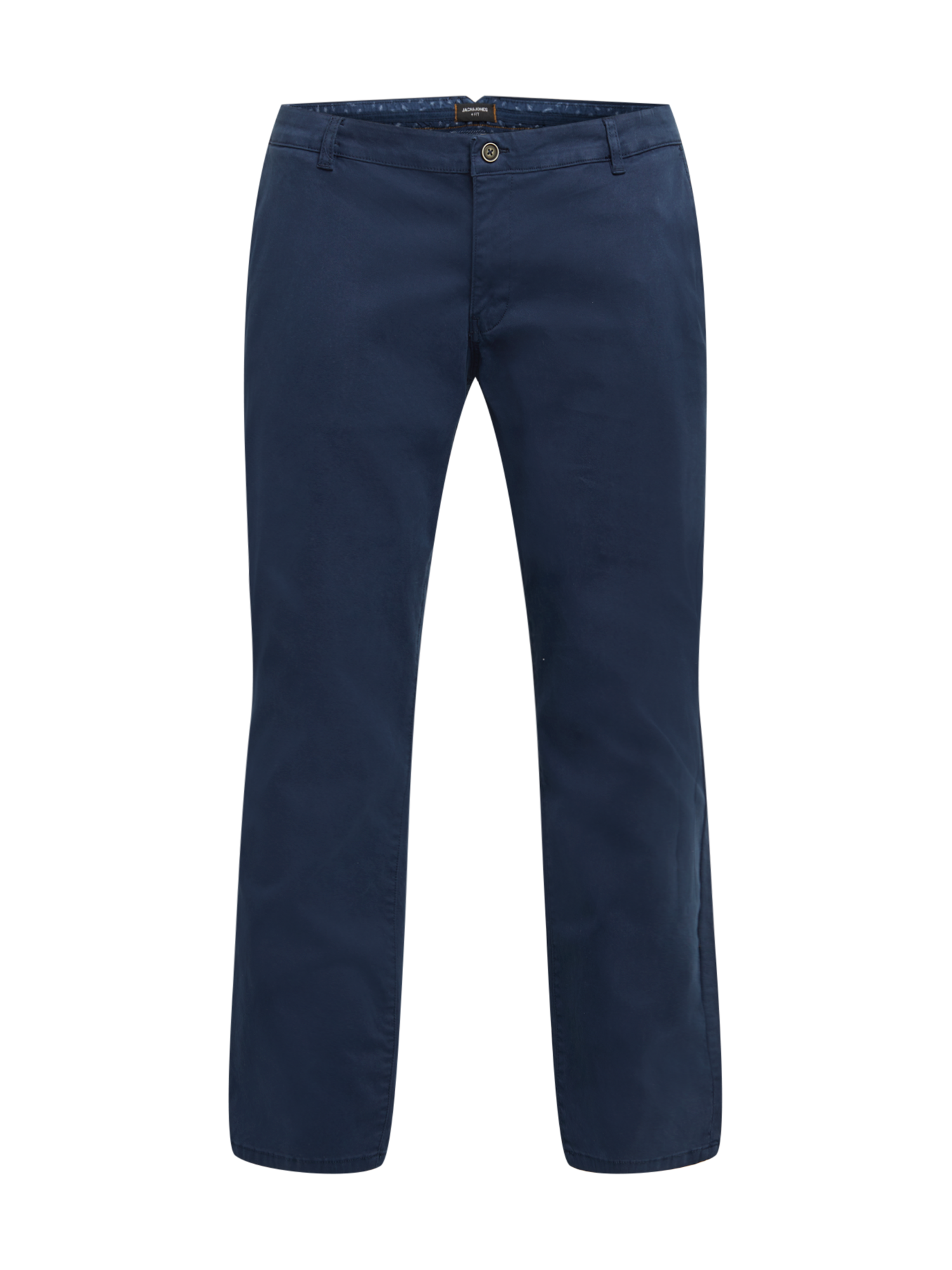Pantalon chino Jack & Jones Plus en Bleu Foncé 