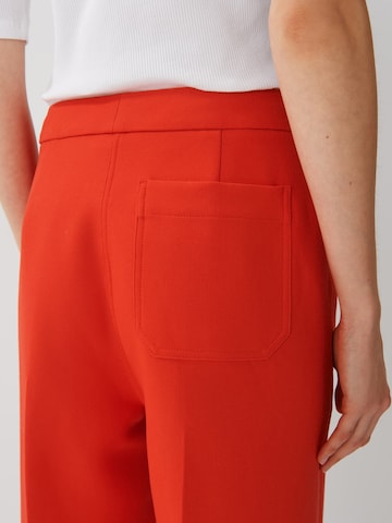 Someday Loose fit Pleated Pants 'Caila' in Red