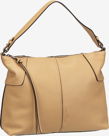 Liebeskind Berlin Handtasche 'Mila Hobo' in Beige: Vorderseite