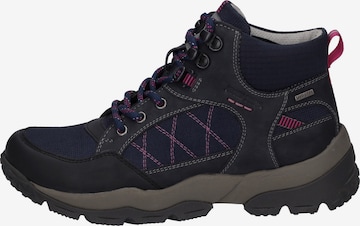 JOSEF SEIBEL Schnürstiefelette 'Philippa 55' in Blau: Vorderseite