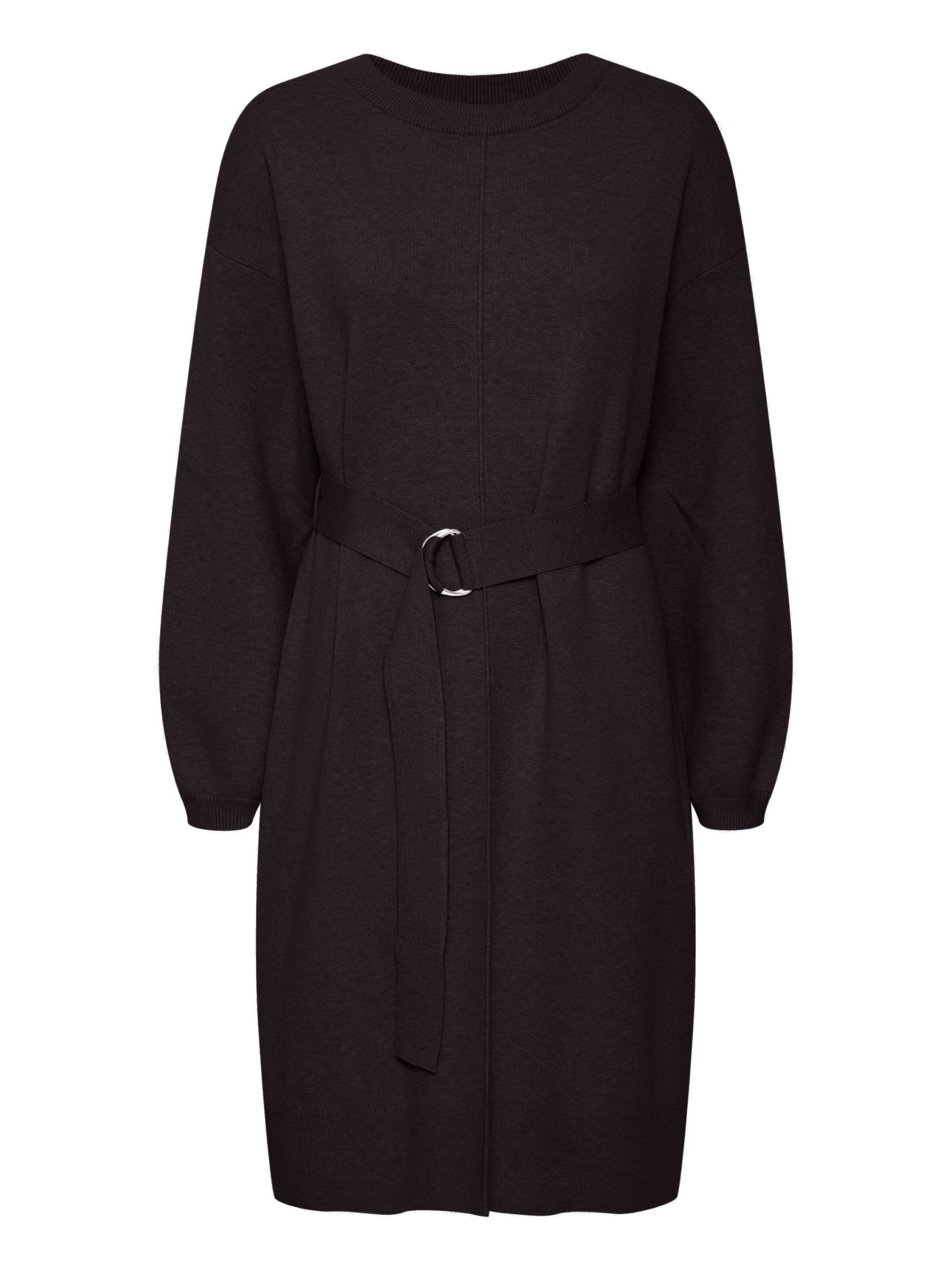Robes en maille 'BYOtari' b.young en noir : devant