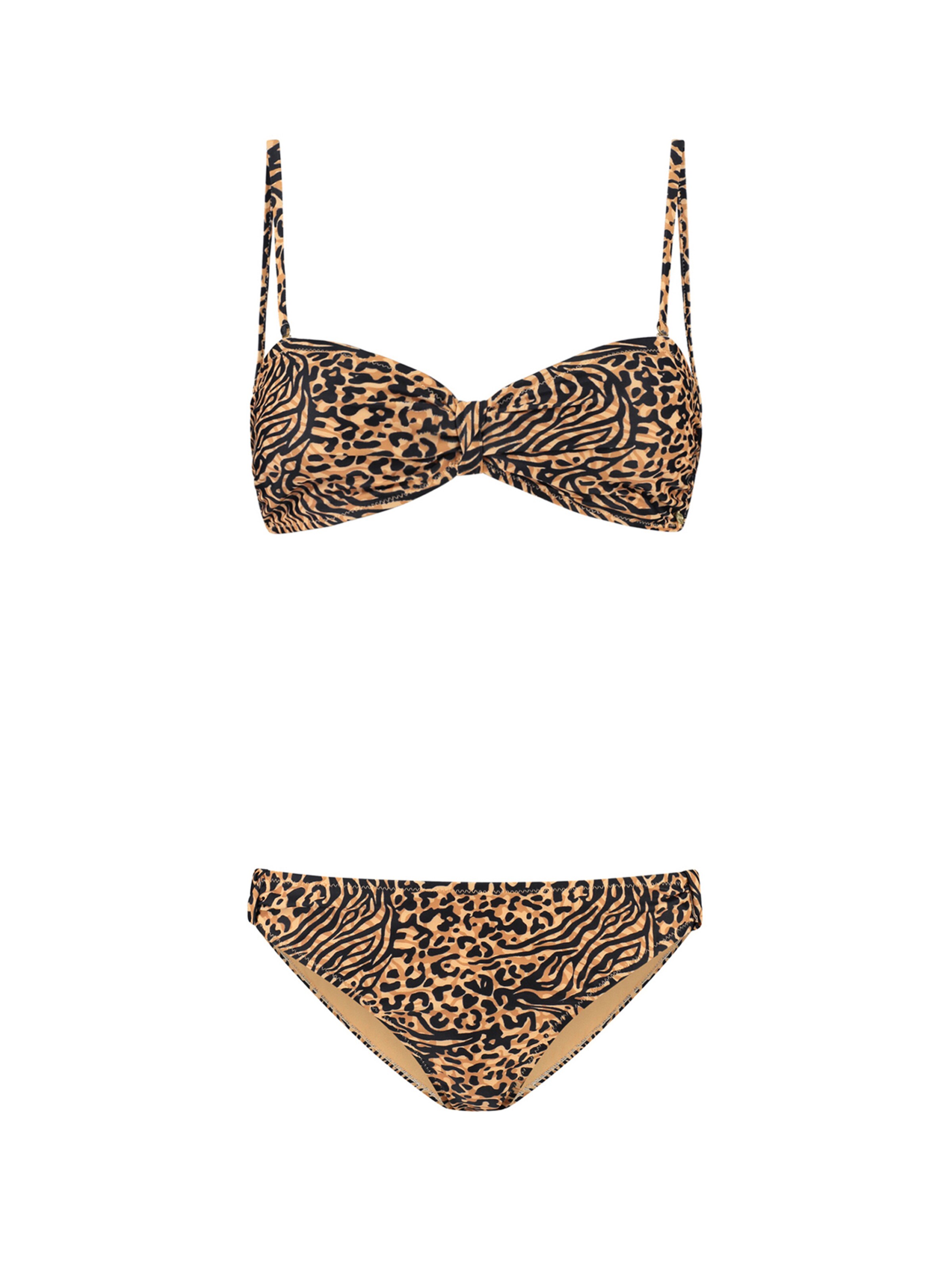 Shiwi Bandeau Bikini &#x27;ZOE&#x27; in Brown: front