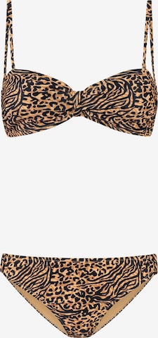 Bikini 'ZOE' di Shiwi in marrone: frontale
