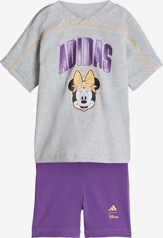 ADIDAS SPORTSWEAR Sports suit 'Adidas x Disney Minnie Maus' in Grey: front