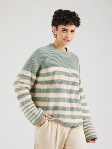YAS Pullover 'YASRiga' in Grün: Vorderseite