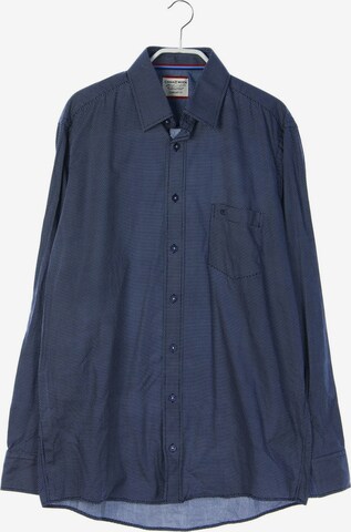 CASAMODA Button Up Shirt in M in Blue: front