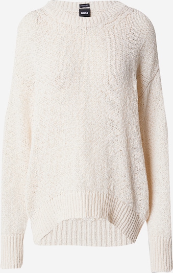 BOSS Sweater 'Felodiena' in natural white, Item view