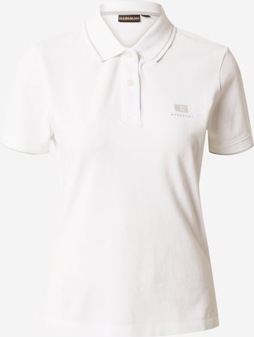 NAPAPIJRI Shirt 'NINA' in Wit: voorkant