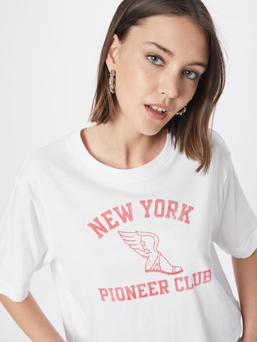 GAP T-Shirts 'NYPC' in Weiß